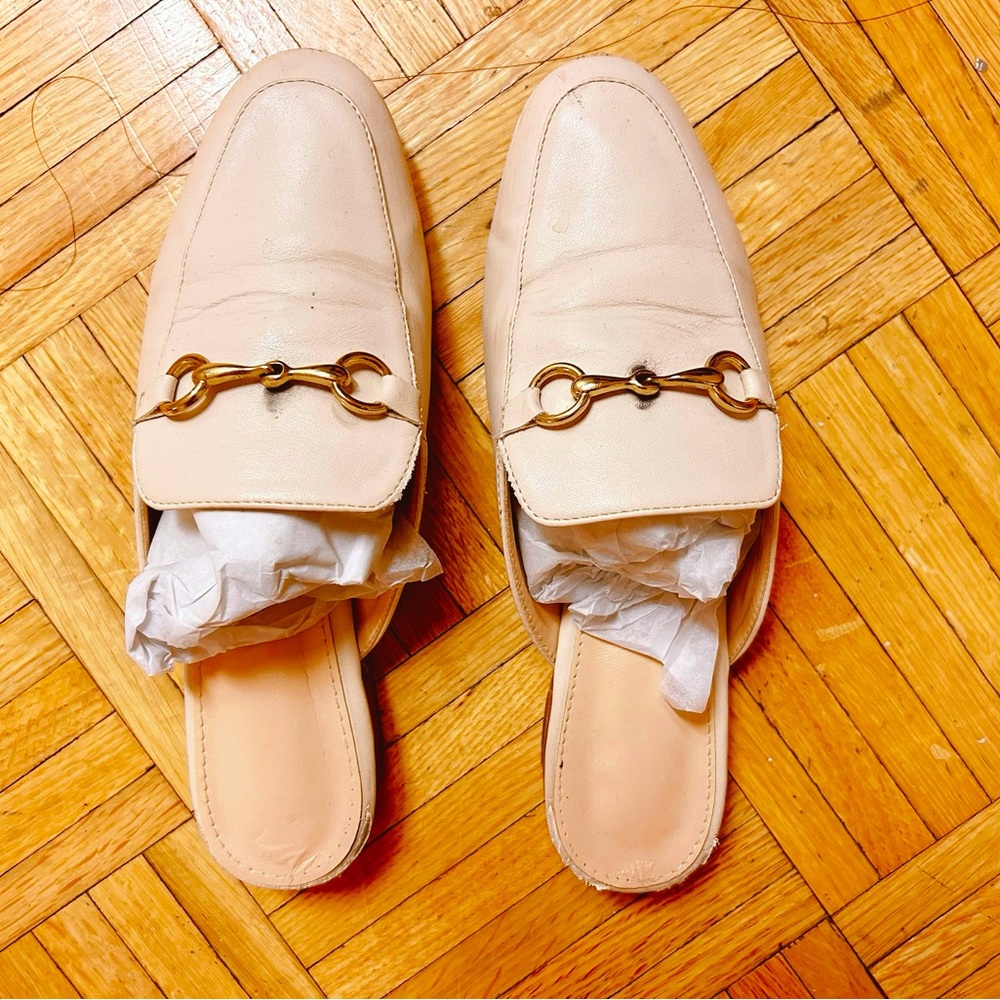 Office Casual Slippers faux leather